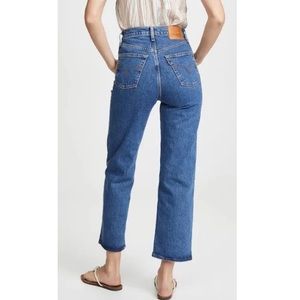 Levi’s Ribcage straight ankle 27x29